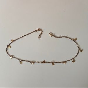 Gold Star Necklace / Choker